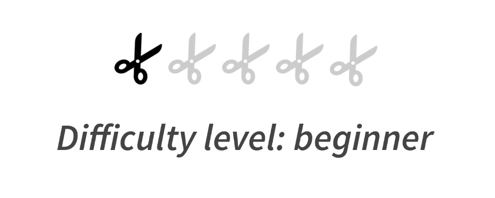Beginner difficulty level project.