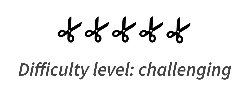 Challenging difficulty level project.