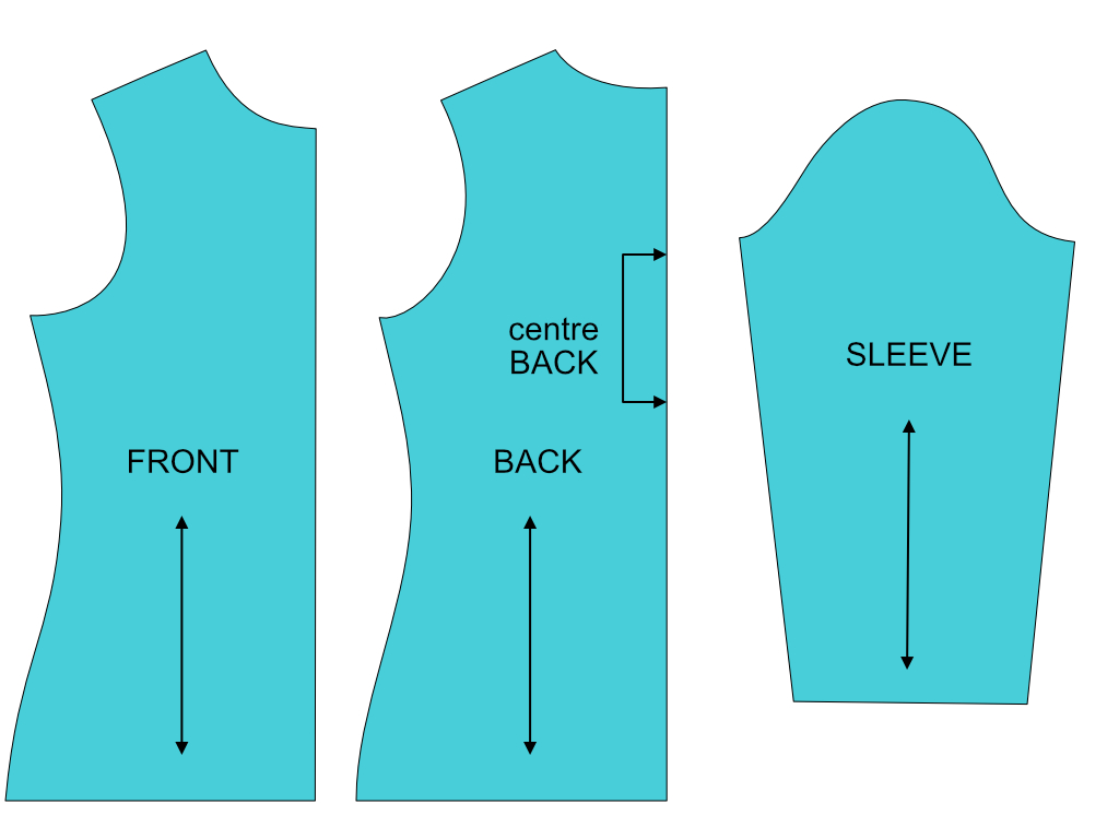 Basic hoodie pattern that will be modified to sew a professor Trelawney sweater.