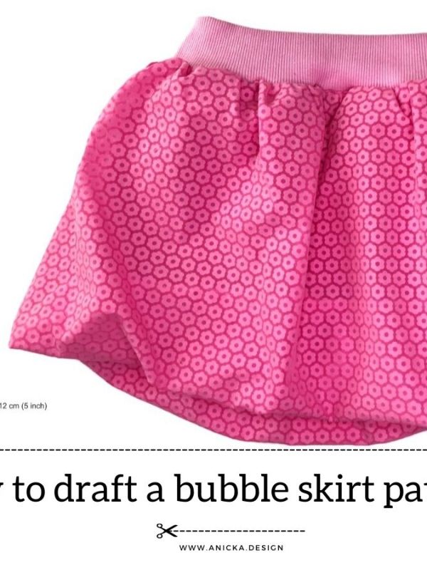 How To Draft A Bubble Skirt Pattern