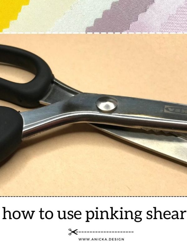 What Are Pinking Shears And How To Use Them?