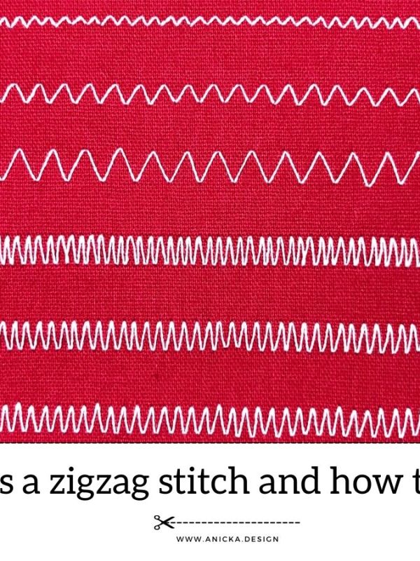 What Is A Zigzag Stitch And How To Use It?