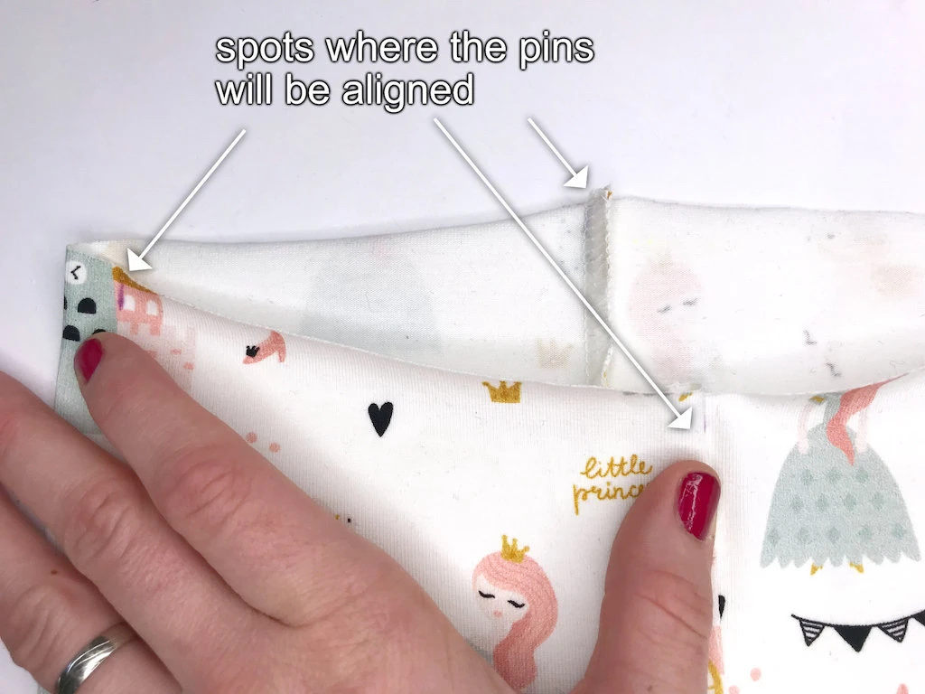 Leggings to which an elastic waistband should be sewn.