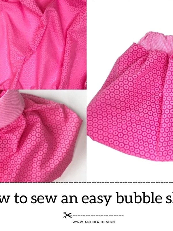 How To Sew An Easy Bubble Skirt