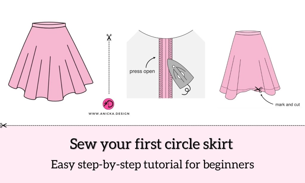 How to Sew a Circle Skirt: Step-by-step Tutorial for Beginners